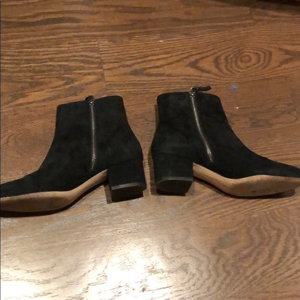 Suede halston heritage booties - spring ready!!!